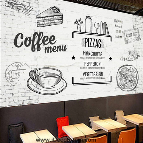 Image of Coffee shop Wallpaper Coffee Club Cafe Wall Murals IDCWP-CF-000023