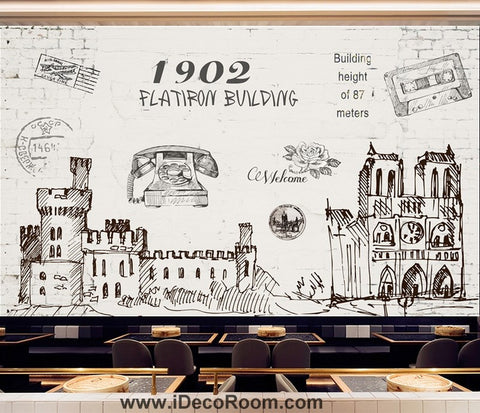 Image of Coffee shop Wallpaper Coffee Club Cafe Wall Murals IDCWP-CF-000025