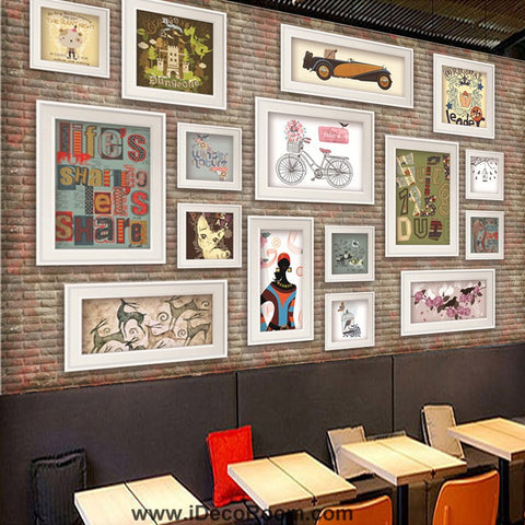 Image of Coffee shop Wallpaper Coffee Club Cafe Wall Murals IDCWP-CF-000037