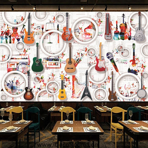 Image of Coffee shop Wallpaper Coffee Club Cafe Wall Murals IDCWP-CF-000038