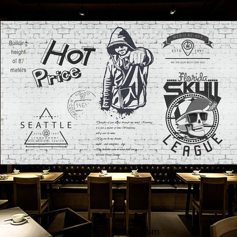 Image of Coffee shop Wallpaper Coffee Club Cafe Wall Murals IDCWP-CF-000040