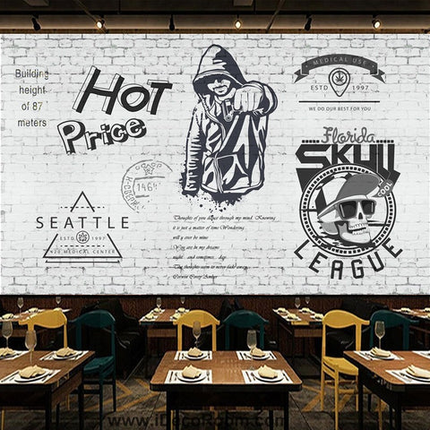 Image of Coffee shop Wallpaper Coffee Club Cafe Wall Murals IDCWP-CF-000040