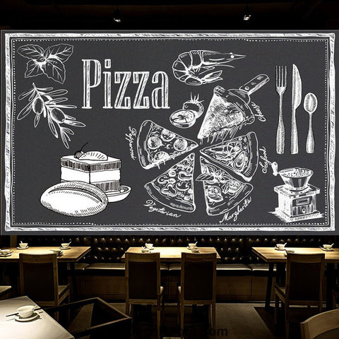 Image of Coffee shop Wallpaper Coffee Club Cafe Wall Murals IDCWP-CF-000042