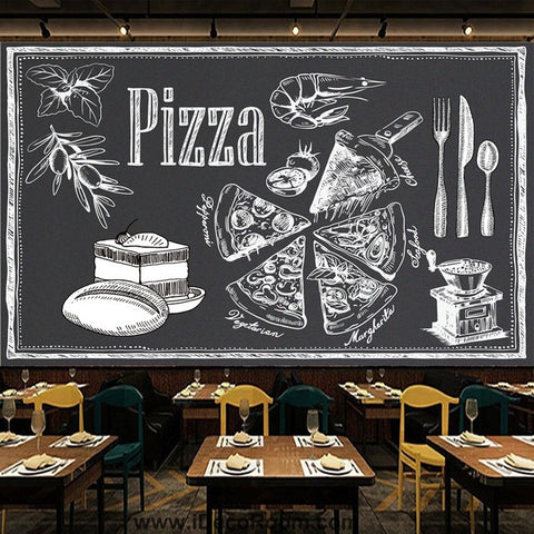 Image of Coffee shop Wallpaper Coffee Club Cafe Wall Murals IDCWP-CF-000042