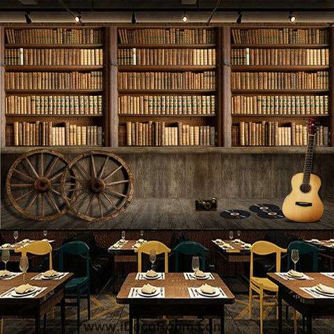 Image of Coffee shop Wallpaper Coffee Club Cafe Wall Murals IDCWP-CF-000048