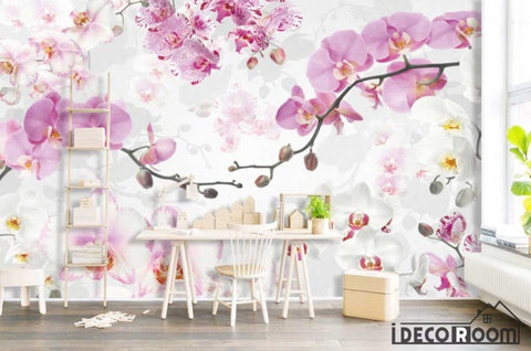 Image of Dream flower romantic warm wallpaper wall murals IDCWP-HL-000094