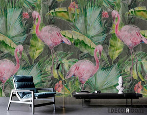 European-European Southeast Asian Flamingo Coco wallpaper wall murals IDCWP-HL-000133