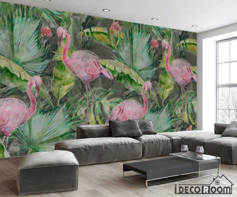 Image of European-European Southeast Asian Flamingo Coco wallpaper wall murals IDCWP-HL-000133