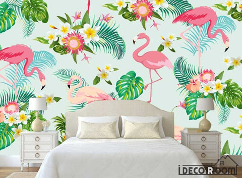 Image of flowers wallpaper wall murals IDCWP-HL-000421