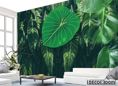 Image of Nordic Small Turtle Leaf wallpaper wall murals IDCWP-HL-000463