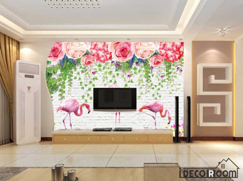 Image of 3D Wall Tiles Rose wallpaper wall murals IDCWP-HL-000612