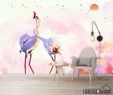 Image of Scandinavian bedroom wallpaper wall murals IDCWP-HL-000645