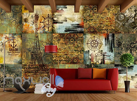 Image of Pattern Star World Pattern Desgin Art Wall Murals Wallpaper Decals Prints Decor IDCWP-JB-000048