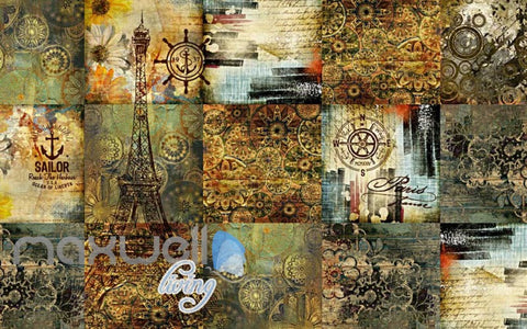 Image of Pattern Star World Pattern Desgin Art Wall Murals Wallpaper Decals Prints Decor IDCWP-JB-000048