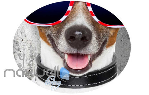 Image of Dog Dress Up Bartender World Bar Art Wall Murals Wallpaper Decals Prints Decor IDCWP-JB-000075