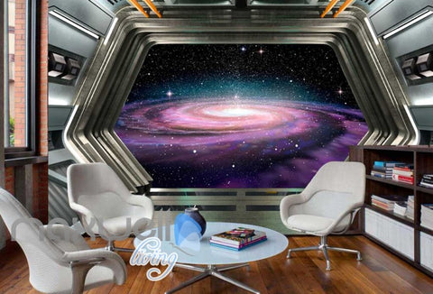 Image of Space Galaxy Star Cloud View Mural Art Wall Murals Wallpaper Decals Prints Decor IDCWP-JB-000076