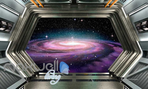 Image of Space Galaxy Star Cloud View Mural Art Wall Murals Wallpaper Decals Prints Decor IDCWP-JB-000076