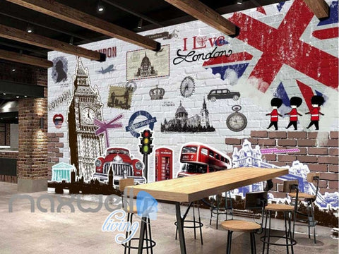 Image of London Classic Bigben England Art Wall Murals Wallpaper Decals Prints Decor IDCWP-JB-000111