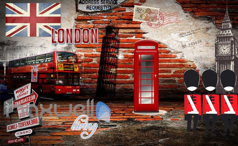 Image of London England Wall Art Collection Art Wall Murals Wallpaper Decals Prints Decor IDCWP-JB-000134