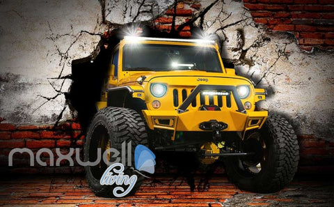 Image of Jeep World Breakthough Wall Art Wall Murals Wallpaper Decals Prints Decor IDCWP-JB-000135