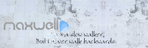 Image of Stone Wall Decay Motivational Quote Art Wall Murals Wallpaper Decals Prints Decor IDCWP-JB-000196