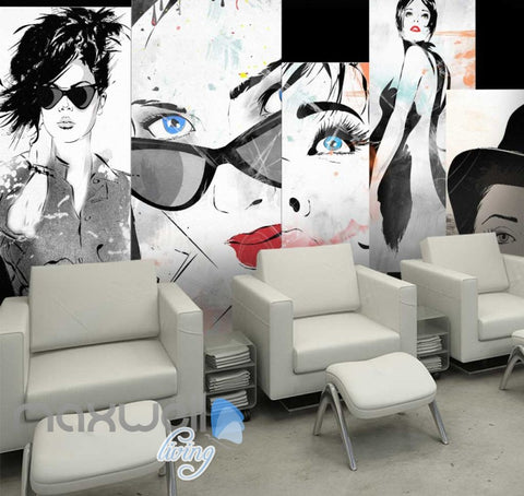 Image of Design Women Collage Graphic Art Print Art Wall Murals Wallpaper Decals Prints Decor IDCWP-JB-000269