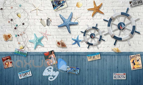 Image of Wall Poster With Iconic Sea Art Wall Murals Wallpaper Decals Prints Decor IDCWP-JB-000309