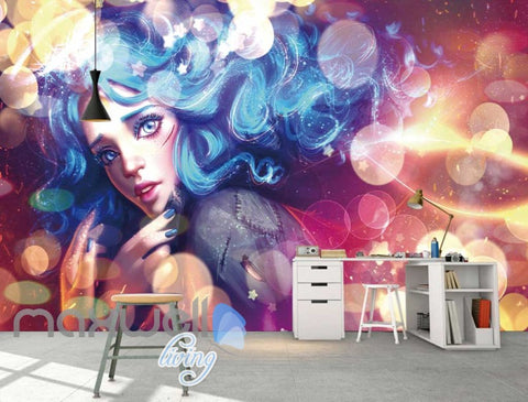 Image of Graphic Art Work Graphic Art Illustration Of Woman Art Wall Murals Wallpaper Decals Prints Decor IDCWP-JB-000360