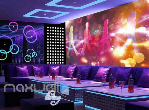 Image of Graphic Art Design Colorful The Beatles Cover Album Art Wall Murals Wallpaper Decals Prints Decor IDCWP-JB-000362