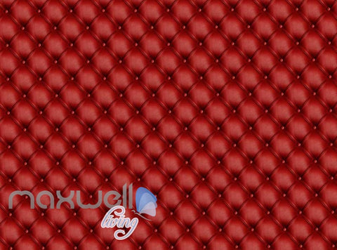 Image of 3d wallpaper red leather wall Art Wall Murals Wallpaper Decals Prints Decor IDCWP-JB-000592