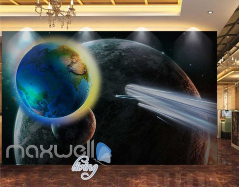 Image of 3D Abstract Planets Art Wall Murals Wallpaper Decals Prints Decor IDCWP-JB-000673