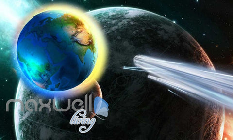 Image of 3D Abstract Planets Art Wall Murals Wallpaper Decals Prints Decor IDCWP-JB-000673