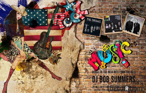 Image of Graphic Design Drawing Cowboy Girl Living Room Art Wall Murals Wallpaper Decals Prints Decor IDCWP-JB-001153