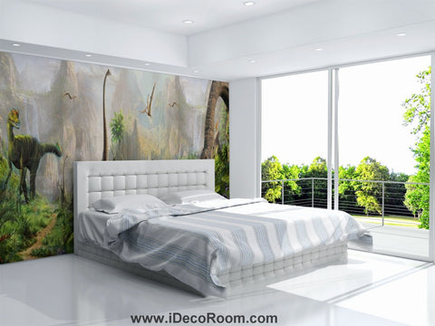 Image of Dinosaur Wallpaper Large Wall Murals for Bedroom Wall Art IDCWP-KL-000104