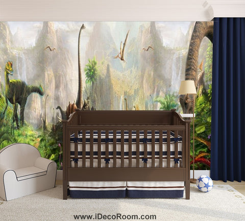 Image of Dinosaur Wallpaper Large Wall Murals for Bedroom Wall Art IDCWP-KL-000104