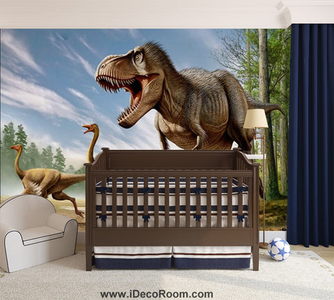 Image of Dinosaur Wallpaper Large Wall Murals for Bedroom Wall Art IDCWP-KL-000106
