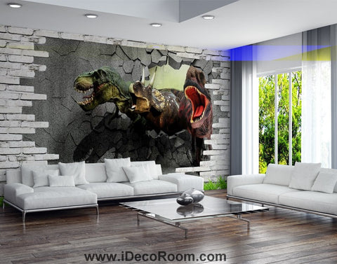 Image of Dinosaur Wallpaper Large Wall Murals for Bedroom Wall Art IDCWP-KL-000107