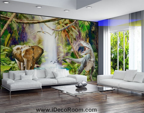 Image of Dinosaur Wallpaper Large Wall Murals for Bedroom Wall Art IDCWP-KL-000108