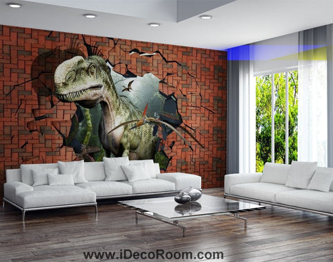 Image of Dinosaur Wallpaper Large Wall Murals for Bedroom Wall Art IDCWP-KL-000112