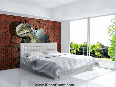 Image of Dinosaur Wallpaper Large Wall Murals for Bedroom Wall Art IDCWP-KL-000112