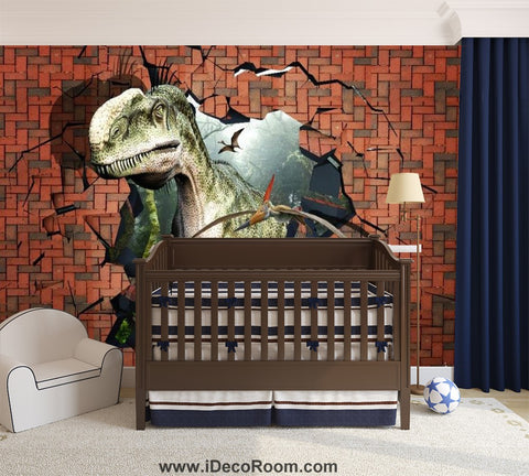 Image of Dinosaur Wallpaper Large Wall Murals for Bedroom Wall Art IDCWP-KL-000112