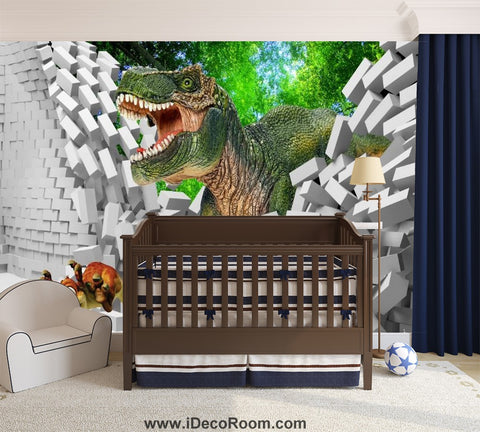 Image of Dinosaur Wallpaper Large Wall Murals for Bedroom Wall Art IDCWP-KL-000113