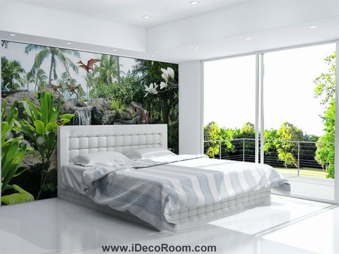 Image of Dinosaur Wallpaper Large Wall Murals for Bedroom Wall Art IDCWP-KL-000114