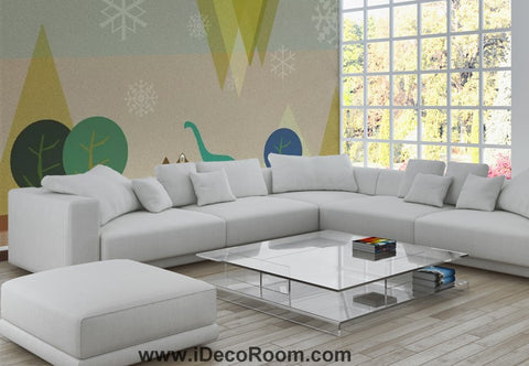 Image of Dinosaur Wallpaper Large Wall Murals for Bedroom Wall Art IDCWP-KL-000121