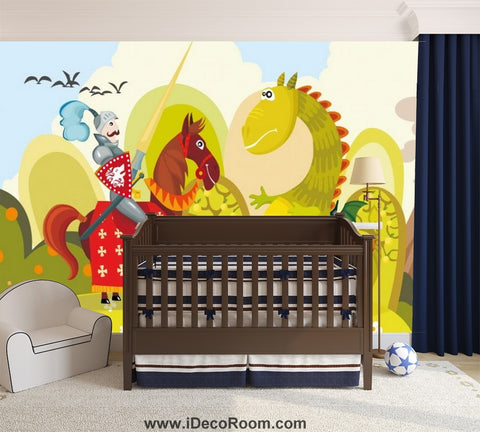 Image of Dinosaur Wallpaper Large Wall Murals for Bedroom Wall Art IDCWP-KL-000123
