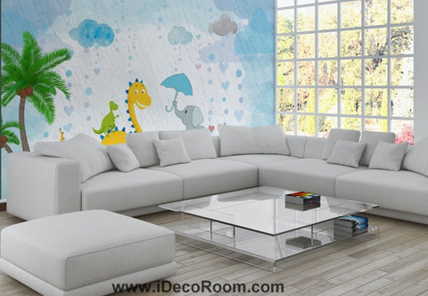 Image of Dinosaur Wallpaper Large Wall Murals for Bedroom Wall Art IDCWP-KL-000124