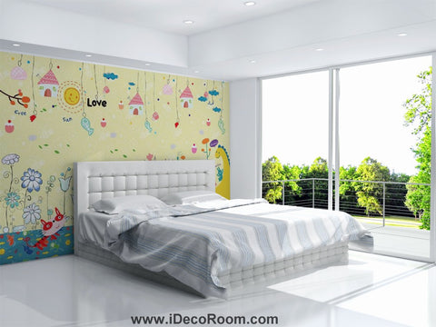 Image of Dinosaur Wallpaper Large Wall Murals for Bedroom Wall Art IDCWP-KL-000125