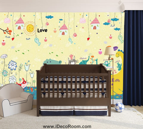 Image of Dinosaur Wallpaper Large Wall Murals for Bedroom Wall Art IDCWP-KL-000125