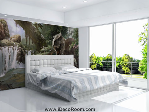 Image of Dinosaur Wallpaper Large Wall Murals for Bedroom Wall Art IDCWP-KL-000126