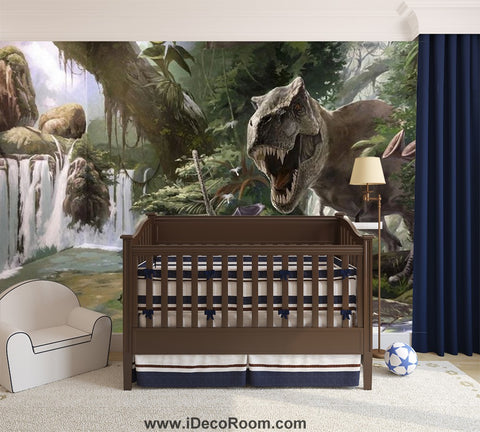 Image of Dinosaur Wallpaper Large Wall Murals for Bedroom Wall Art IDCWP-KL-000126